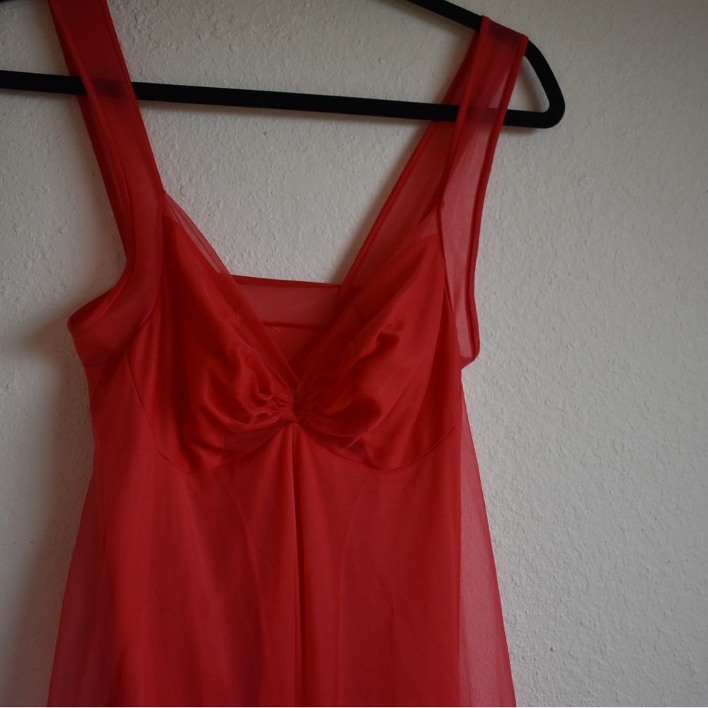 Red Cattani of California Slip Dress